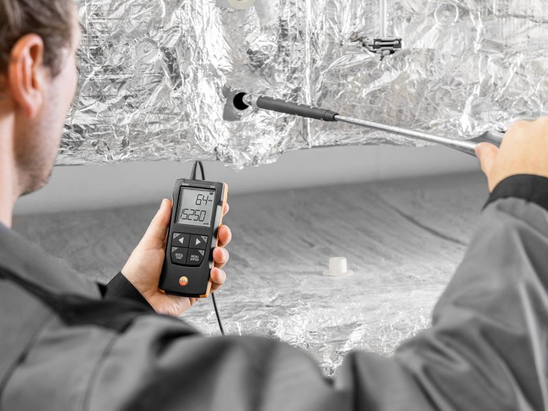 Testo 416 - Digitálny vrtuľkový anemometer 16 mm vrtuľka